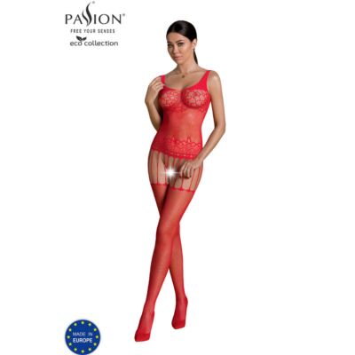 Eco Passion Red Bodystocking
