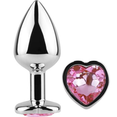 Fuchsia Heart Plug: Seduction in Metal
