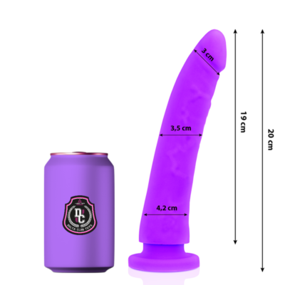 Purple Dildo Delta Silk