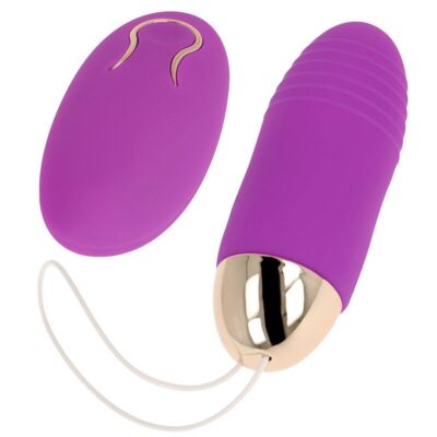Remote Control Vibrating Egg Purple Bliss