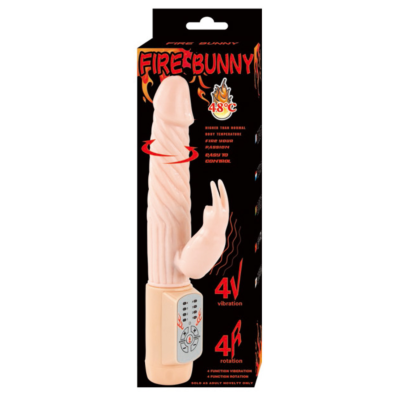 Fire Bunny Rotating Vibrator