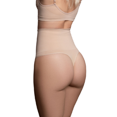 InvisiBeige Thong Shapewear M