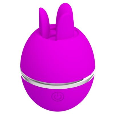 Purple Round Vibrator Gemini Ball