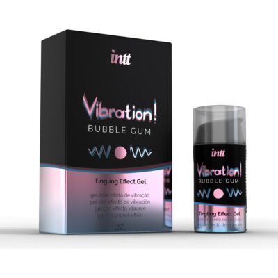 Intt liquid bubble gum vibrator - 15ml