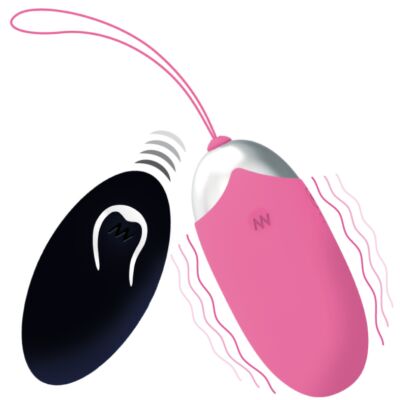 Pink Remote Control Vibrating Egg