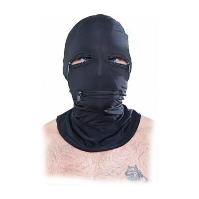 Fetish fantasy mask with eyes opening