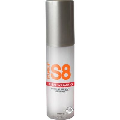 S8 lubricante anal base de agua efecto calor 125ml