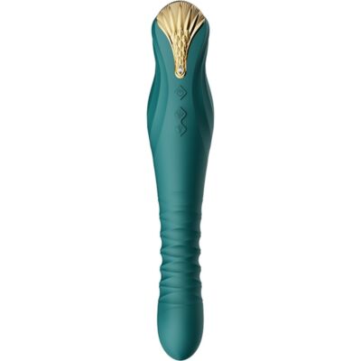 Zalo king vibrator - turquoise green