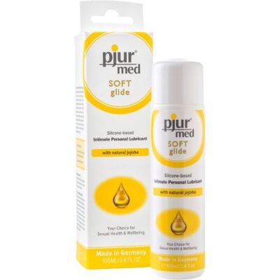 Pjur med glide soft silicone lubricant base