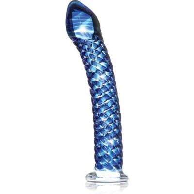 Glass dildo number 29 Icicles