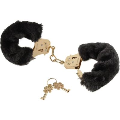 Plush Gold Handcuffs