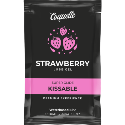 Coquette Cosmetics - Strawberry Kissable Lubricant 10ml