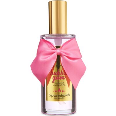 Bijoux - Indiscrets Light My Fire Massage Oil Heat Effect Bubble Gum Flavor
