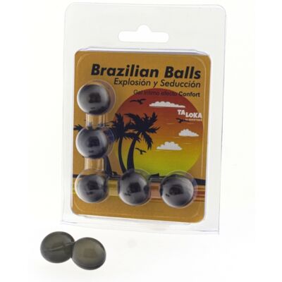 5 Brazilian Balls Explosion of Aromas Exciting Gel Comfort Effect - Discover Pleasure!