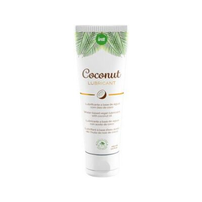 Coconut Vegan Lubricant 100 ml - Natural intimate lubricant with coconut flavor and babassu oil