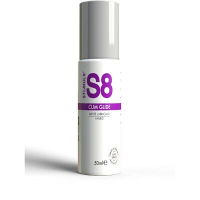 S8 Hybrid Cum Glide 50ml - Hybrid lubricant designed to mimic semen