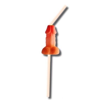 Straws with big dick 4 pcs