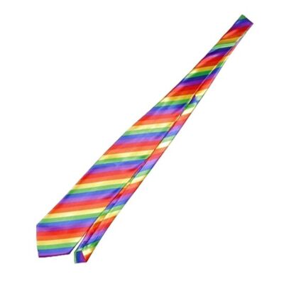 Lgbt pride flag tie