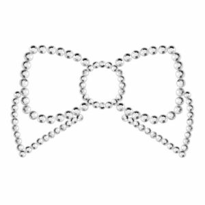 Silver Bow Nipple Covers