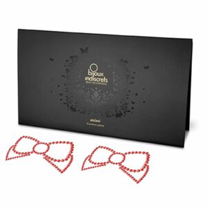 Red Bow Nipple Covers