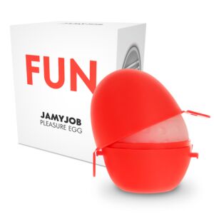 Red Pleasure Masturbator Egg