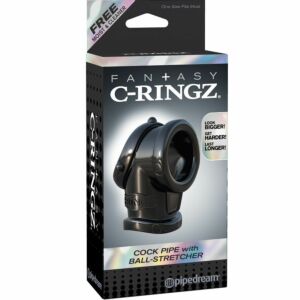 Fantasy c-ringz sleeve penis ring and testicles