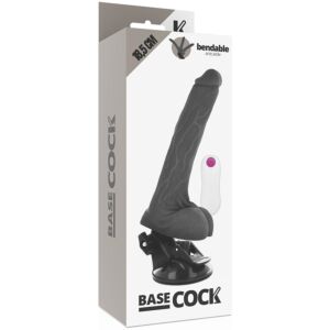 Black Vibraflex - Remote Control 18.5cm
