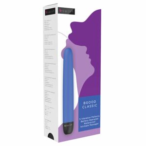 Shiny Blue Bgood Vibrator