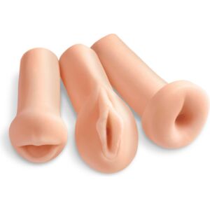 Triple Pleasure - Realistic Masturbators Kit