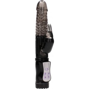 Rabbit vibrador - negro