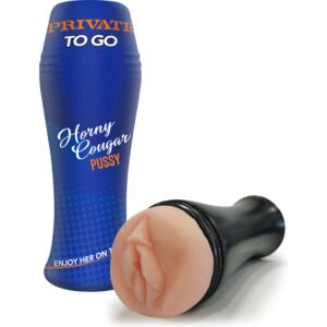 Realistic Cougar Masturbator