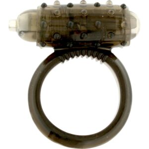 Anillo mini vibrador negro