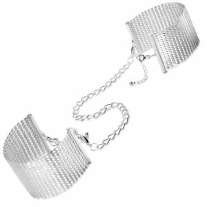 Silver Metallic Desire Handcuffs