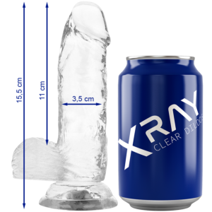 Crystal Clear Transparent Glass Dildo