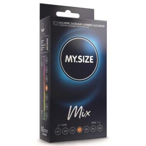 MySize 57mm Mix Pack - 10 Condoms