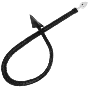 Devil Tail Anal Leather Plug 7cm
