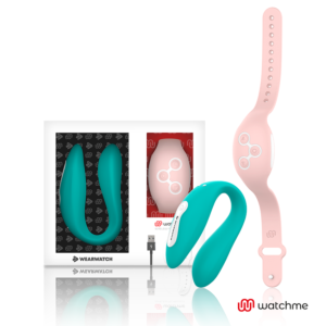 VibraWatch Dual Aqua/Rose