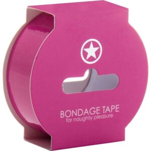 Ouch non sticky pink bondage tape 175m