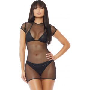 Constraint vestido negro