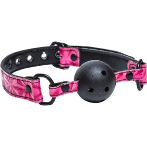 Sinful pink ball gag