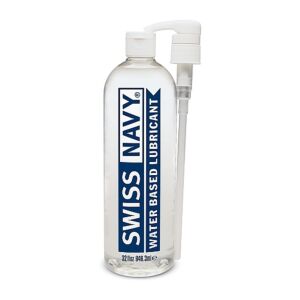 Swiss Navy water based lubricant 946 ml