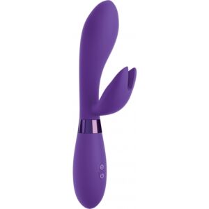 Omg! rabbits - bestever vibrador silicona, morado