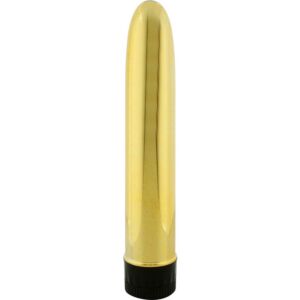 Slim-line multi-speed vibrator gold