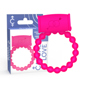 Vibrating Cock Ring "Pink Petal