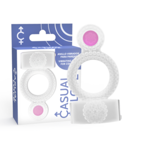 Double Pleasure Transparent Cock Ring