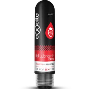 Excite - Strawberry Flavored Lubricant Gel 100 ml