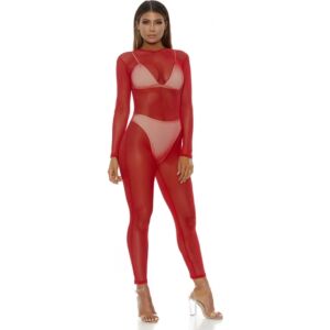 Red Erotic Mesh