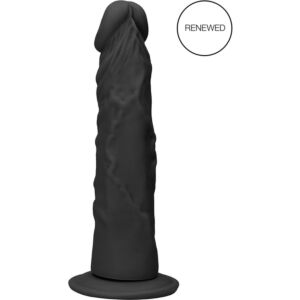 Realistic Black Dildo 9" - Phthalate-Free TPE Skin