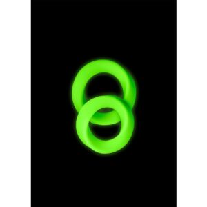 Ouch! - Glow in the Dark Penis Rings - 2pcs