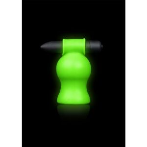 Ouch! Masturbator with Fluorescent Vibration - Glow in the Dark